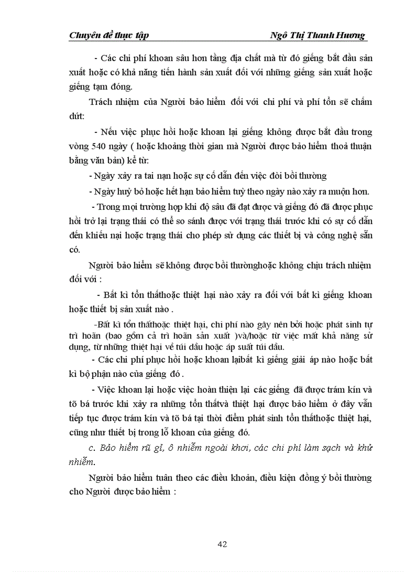 image for page Hoạt động kinh doanh nghiệp vụ bảo hiểm khống chế giếng trong hoạt động thăm dò và khai thác dầu khí