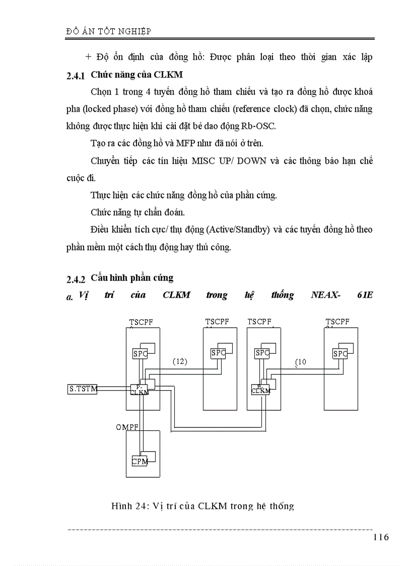image for page Phân hệ chuyển mạch trong tổng đài