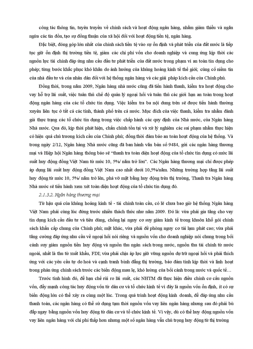 image for page Thực trạng quản lý rủi ro lãi suất ở các nhtm việt nam và giải pháp để hạn chế rủi ro lãi suất