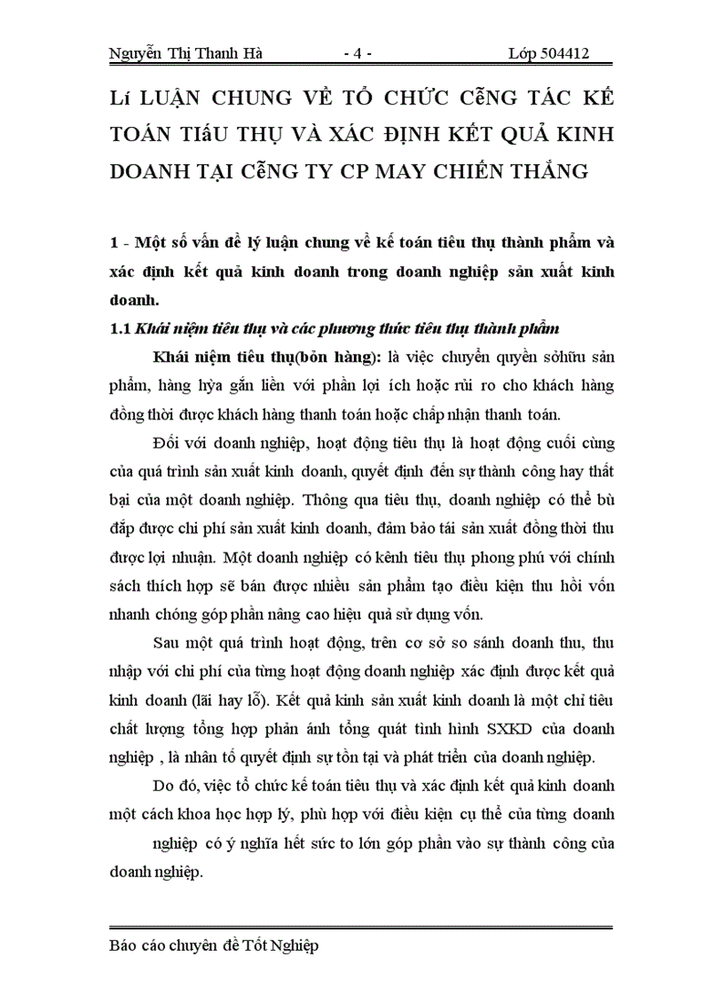 image for page Tổ chức công tác kế toán tiêu thụ thành phẩm và xác định kết quả kinh doanh