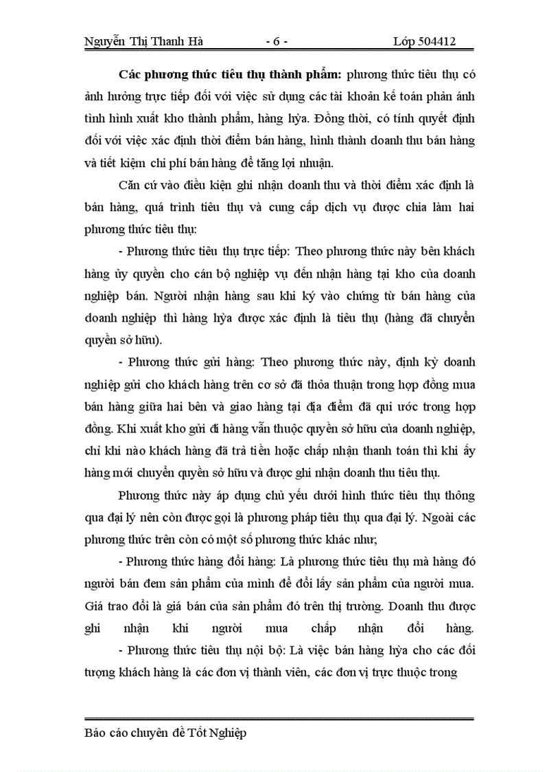 image for page Tổ chức công tác kế toán tiêu thụ thành phẩm và xác định kết quả kinh doanh