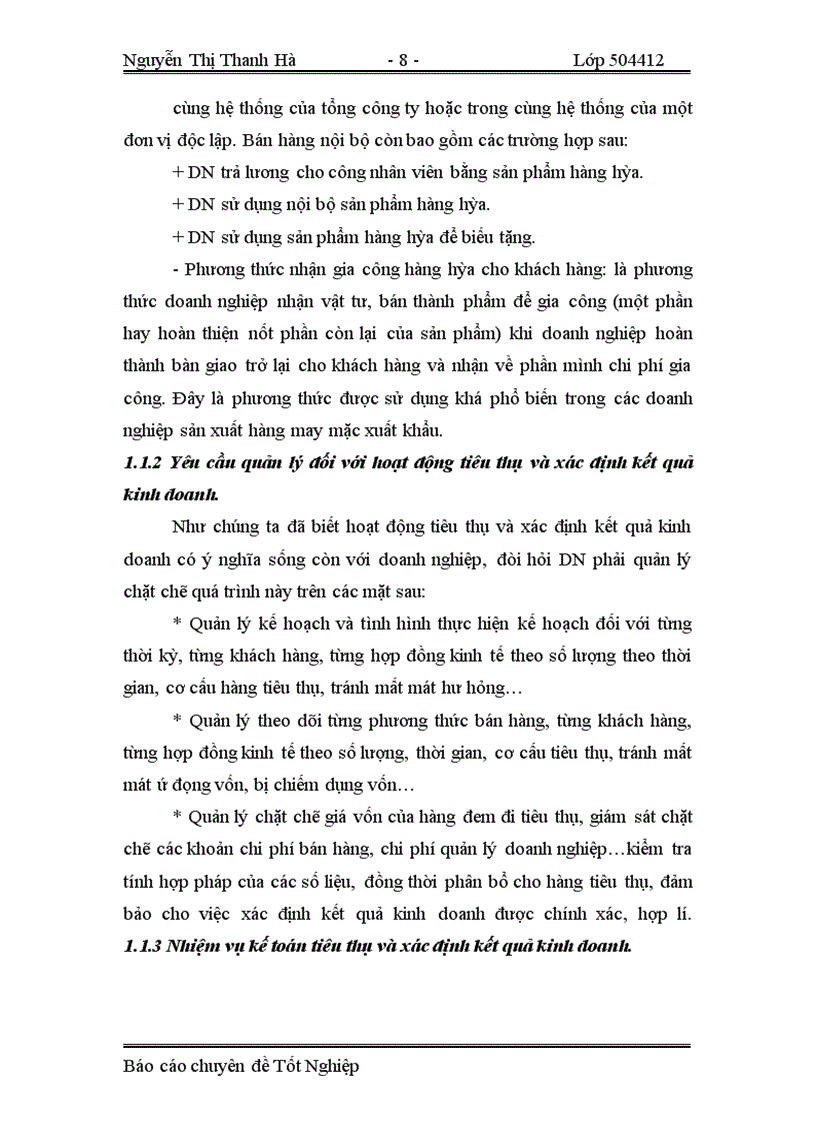image for page Tổ chức công tác kế toán tiêu thụ thành phẩm và xác định kết quả kinh doanh