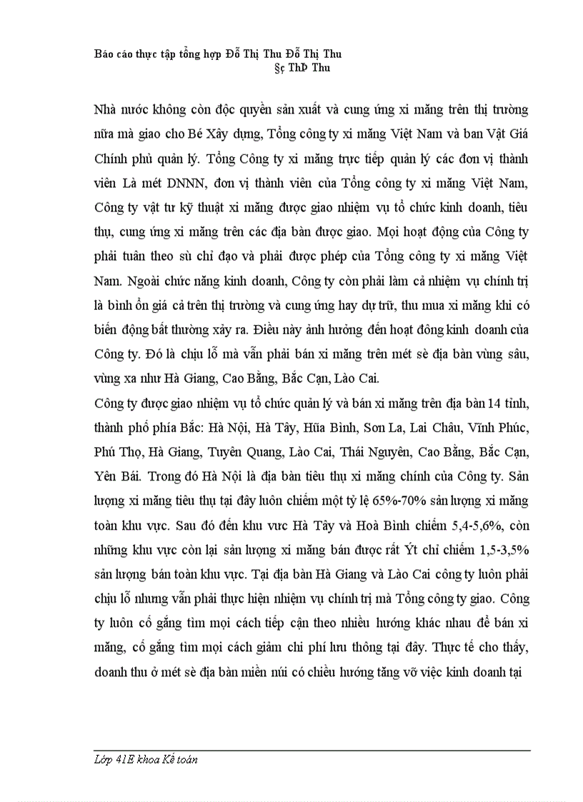 image for page Báo cáo thực tập tại Công ty vật tư kỹ thuật xi măng