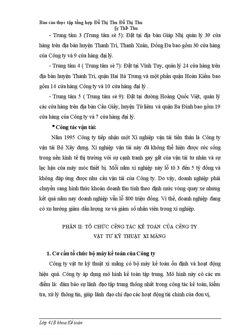 image for page Báo cáo thực tập tại Công ty vật tư kỹ thuật xi măng