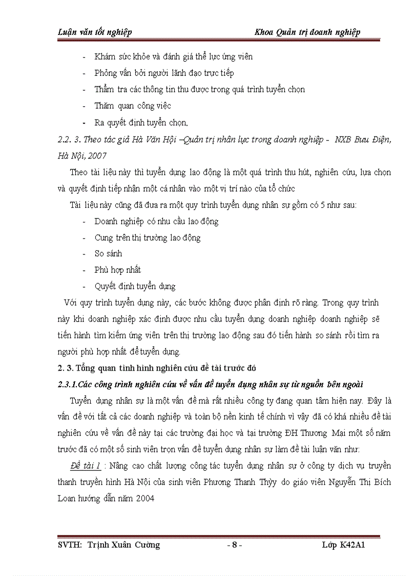image for page Hương pháp nghiên cứu và các kết quả phân tích tình hình tuyển dụng nhân sự từ nguồn bên ngoài ở công ty TNHH Poongchin Vina