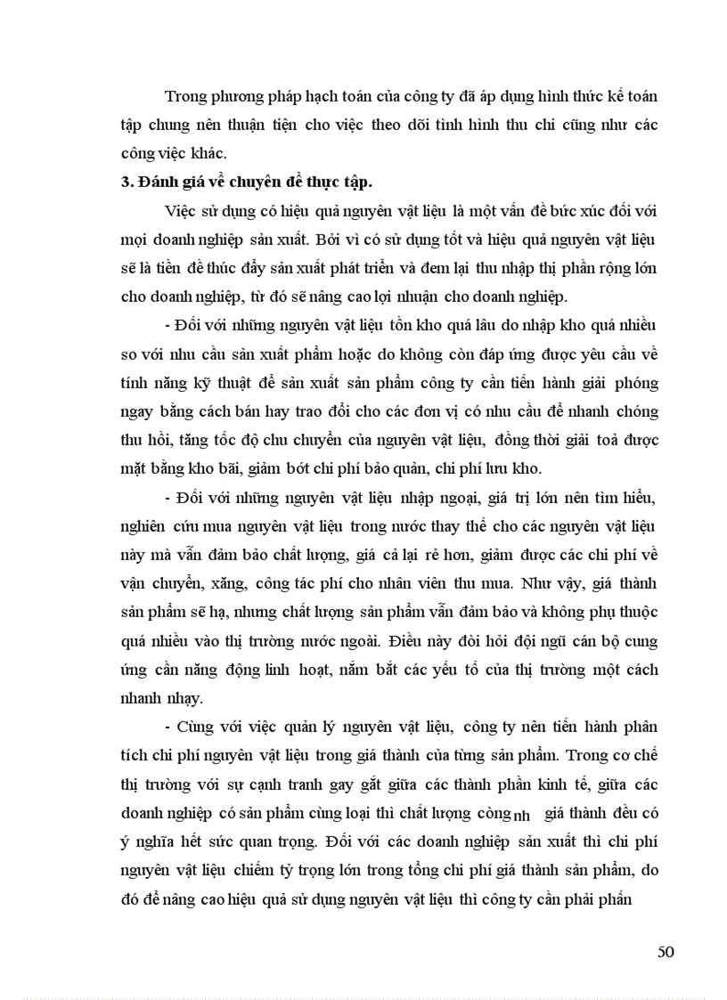 image for page Kế toán nguyên vật liệu tại công ty Cổ phần Sợi Trà Lý