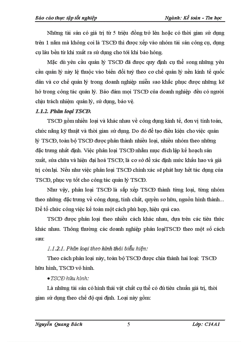 image for page Kế toán TSCĐ hữu hình tại Chi nhánh Công ty TNHH Nhà nước một thành viên bao bì 27/7 Hà Nội – Xí nghiệp May
