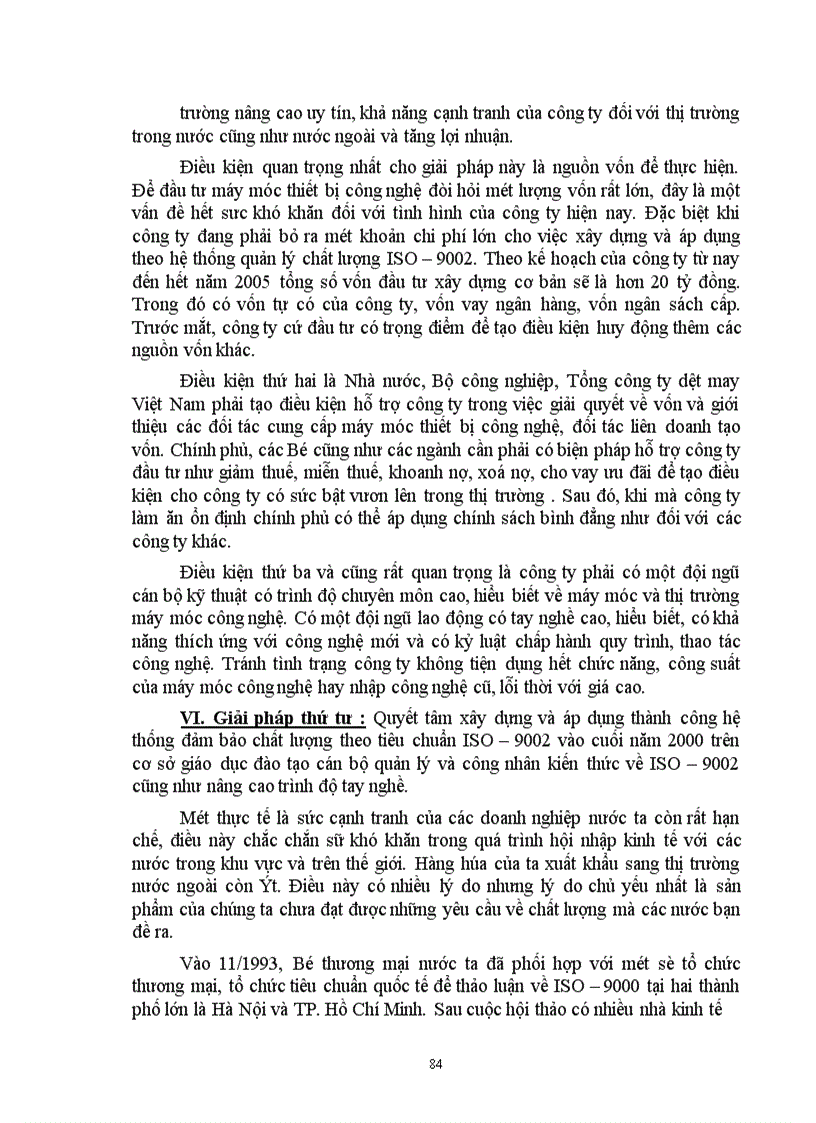 image for page Một số giải pháp góp phần nâng cao chất lượng sản phẩm ở Công ty May 40