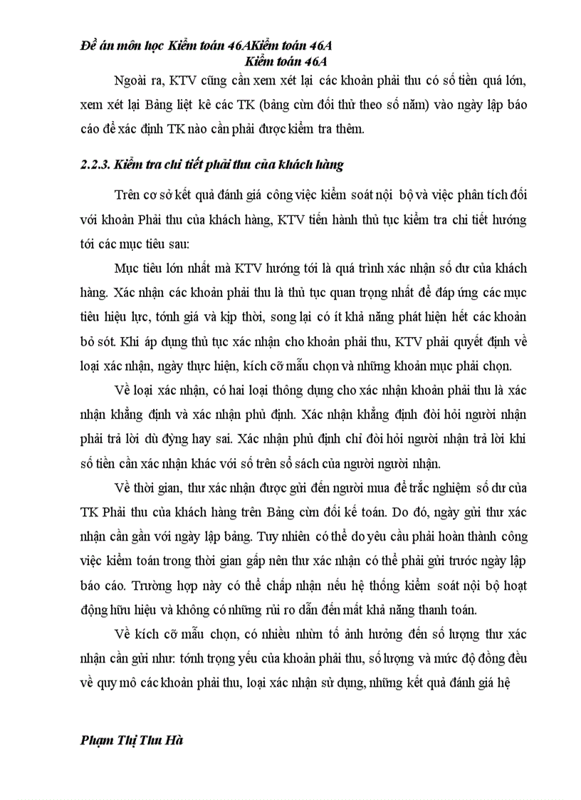 image for page Kiểm toán khoản mục doanh thu bán hàng và cung cấp dịch vụ và Phải thu của khách hàng trong kiểm toán Báo cáo tài chính