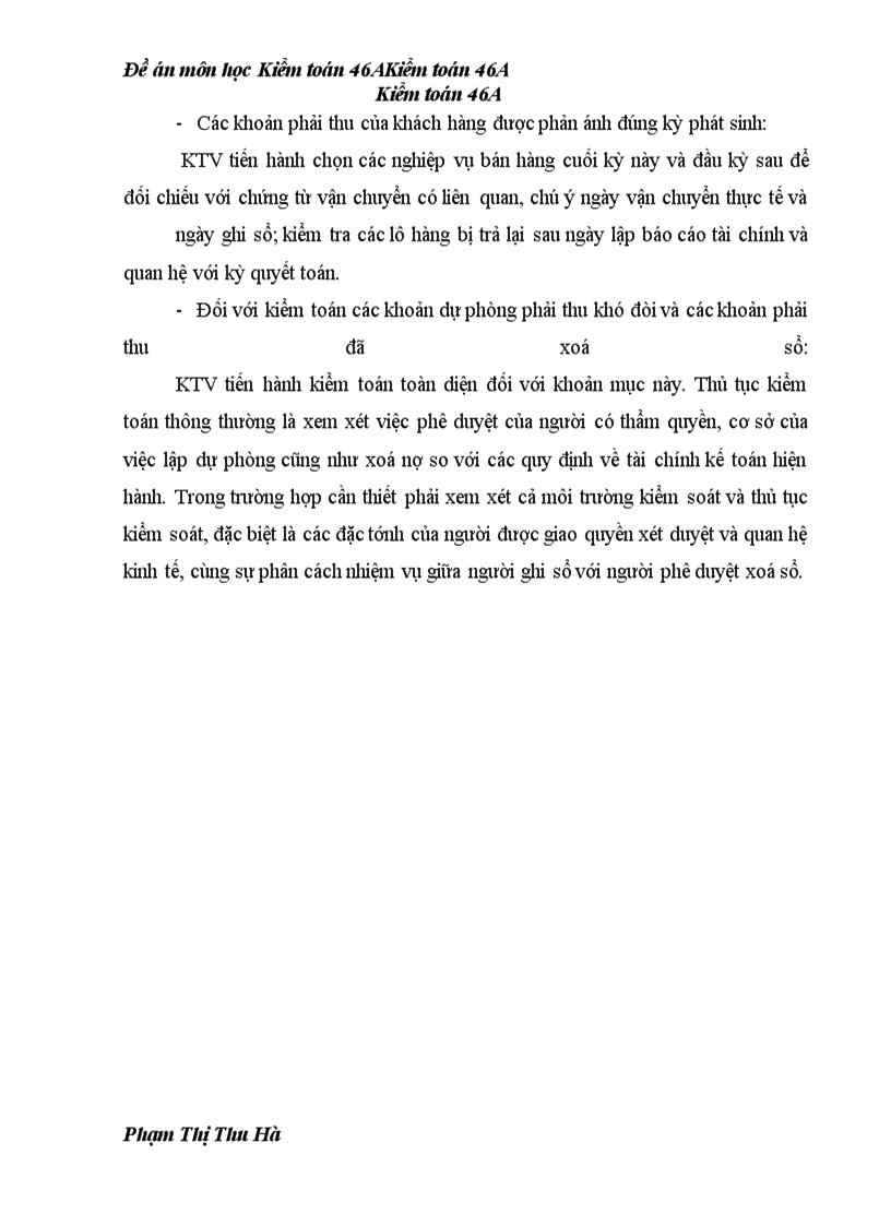 image for page Kiểm toán khoản mục doanh thu bán hàng và cung cấp dịch vụ và Phải thu của khách hàng trong kiểm toán Báo cáo tài chính