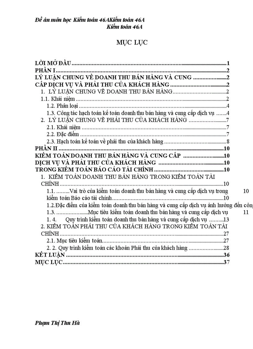 image for page Kiểm toán khoản mục doanh thu bán hàng và cung cấp dịch vụ và Phải thu của khách hàng trong kiểm toán Báo cáo tài chính