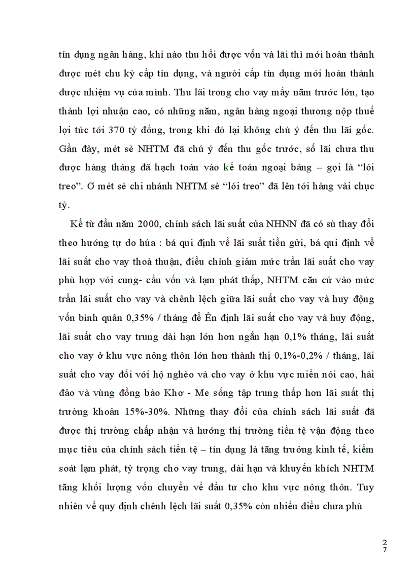 image for page Nâng cao chất lượng cho vay của NHTM trong nền kinh tế