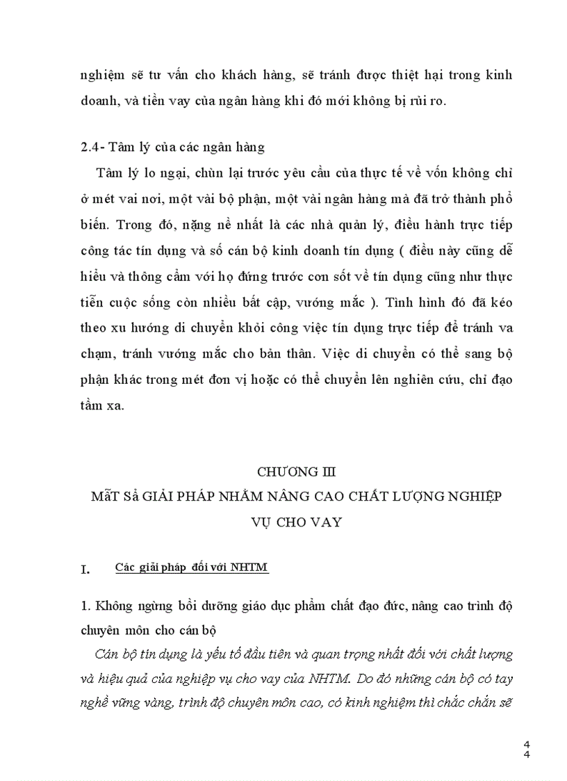 image for page Nâng cao chất lượng cho vay của NHTM trong nền kinh tế