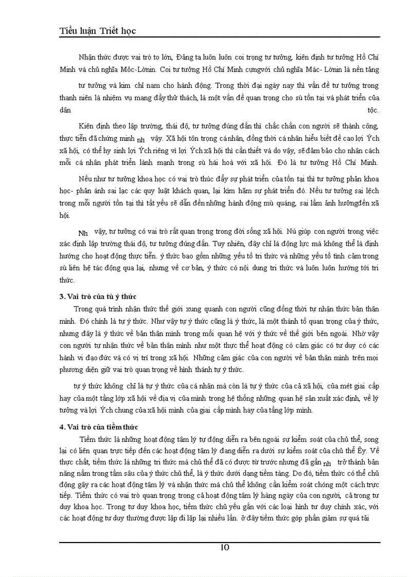 image for page Vai trò của ý thức trong đời sống xã hội và sự vận dụng của Đảng Cộng Sản Việt Nam trong quá trình đổi mới kinh tế hiện nay