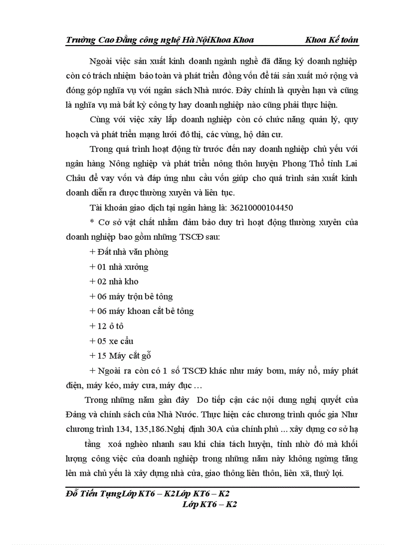 image for page Hoàn thiện kế toán tài sản cố định hữu hình tại Doanh nghiệp tư nhân Vân Dũng