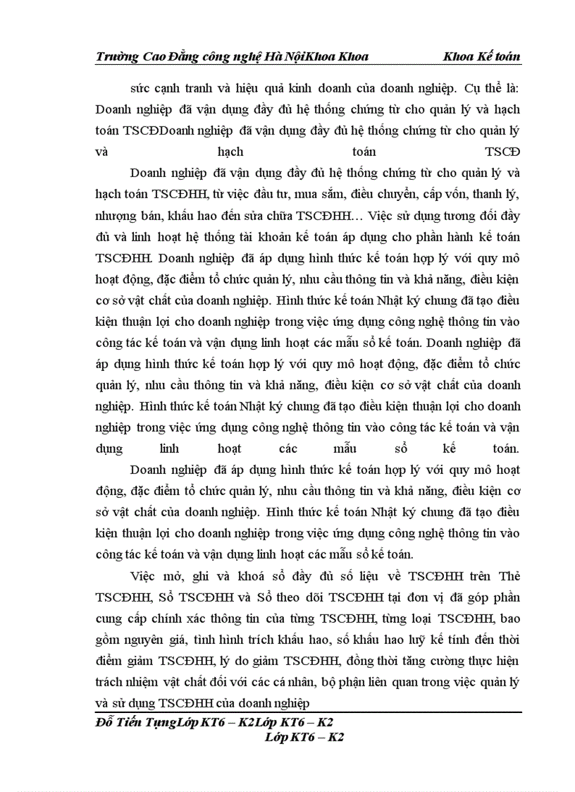 image for page Hoàn thiện kế toán tài sản cố định hữu hình tại Doanh nghiệp tư nhân Vân Dũng