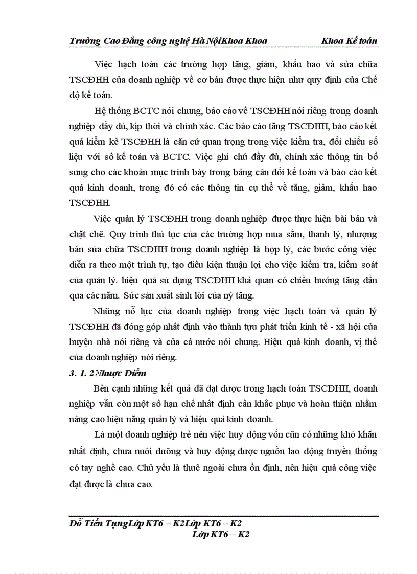 image for page Hoàn thiện kế toán tài sản cố định hữu hình tại Doanh nghiệp tư nhân Vân Dũng