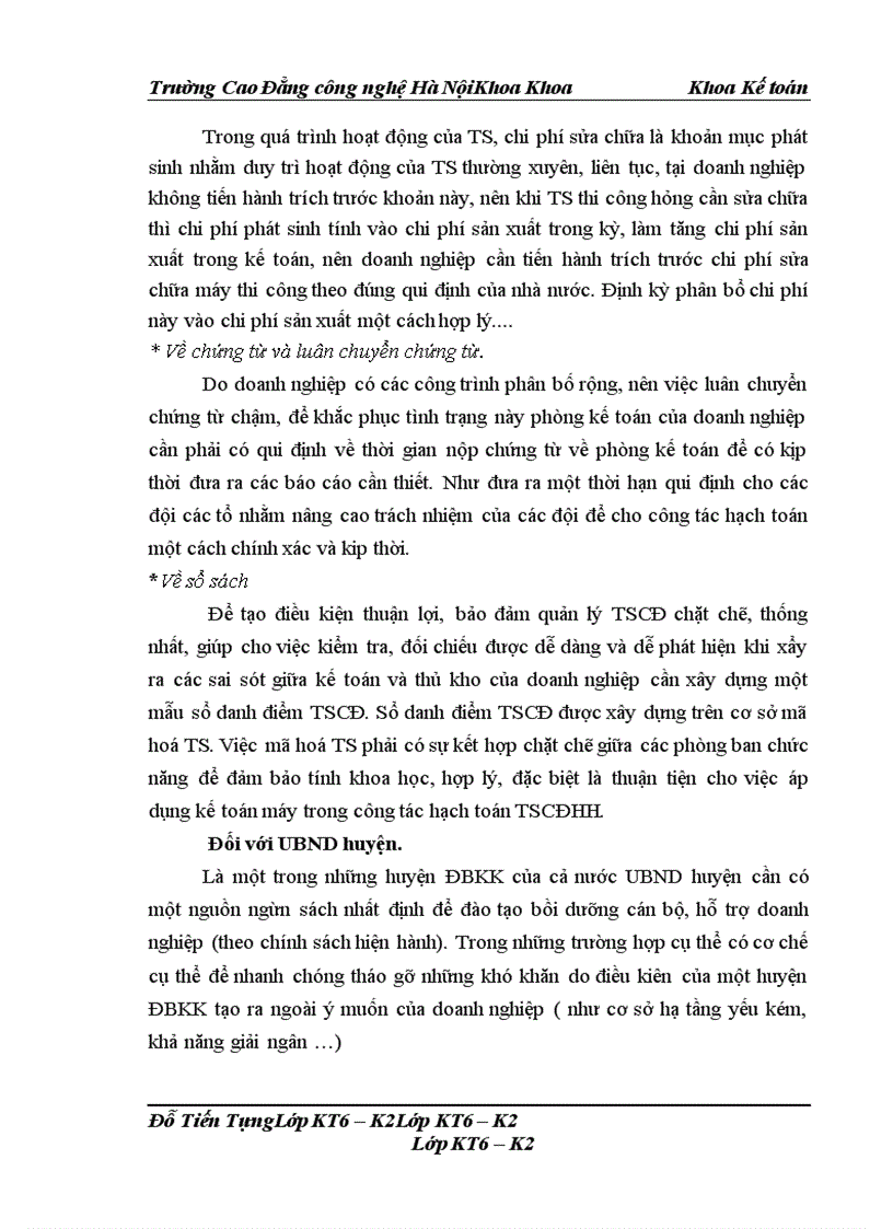 image for page Hoàn thiện kế toán tài sản cố định hữu hình tại Doanh nghiệp tư nhân Vân Dũng