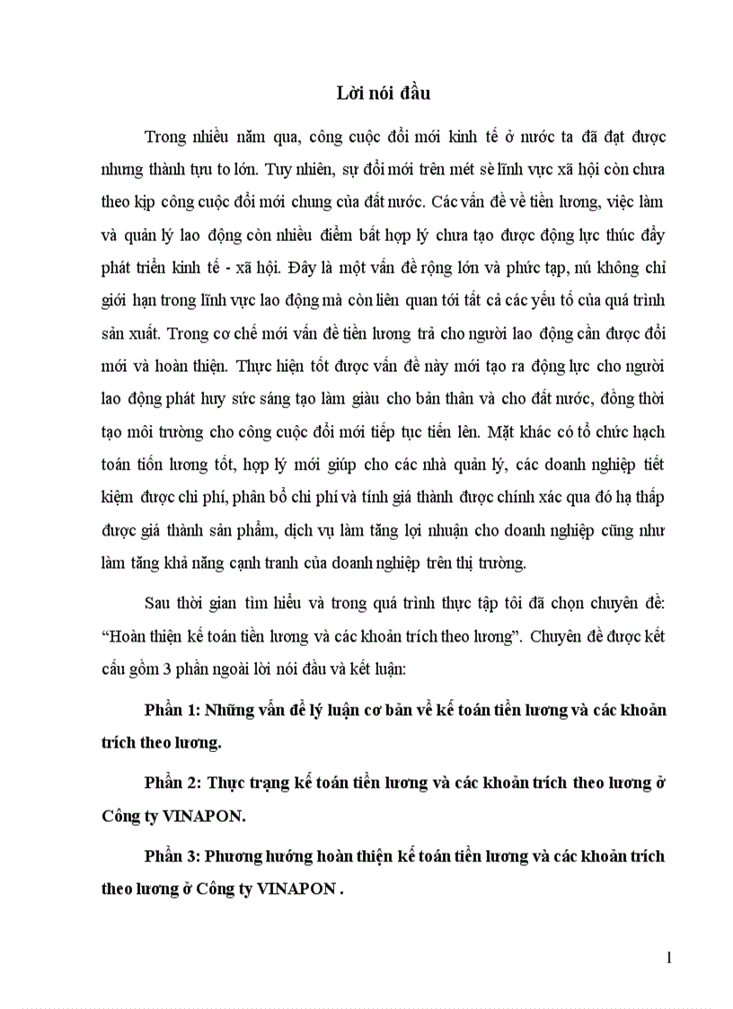 image for page Hoàn thiện kế toán tiền lương và các khoản trích theo lương