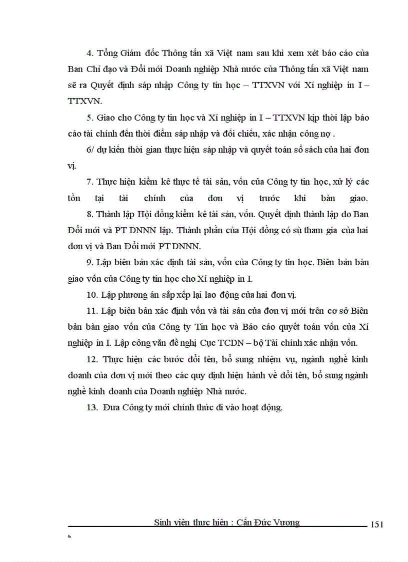 image for page Sắp xếp lại Doanh nghiệp Nhà nước ở Việt nam với vấn đề tổ chức, quản lý và sử dụng hiệu quả nguồn vốn phục vụ hoạt động sản xuất kinh doanh – thực tiễn từ một Doanh nghiệp trực thuộc Thông tấn xã Việt Nam