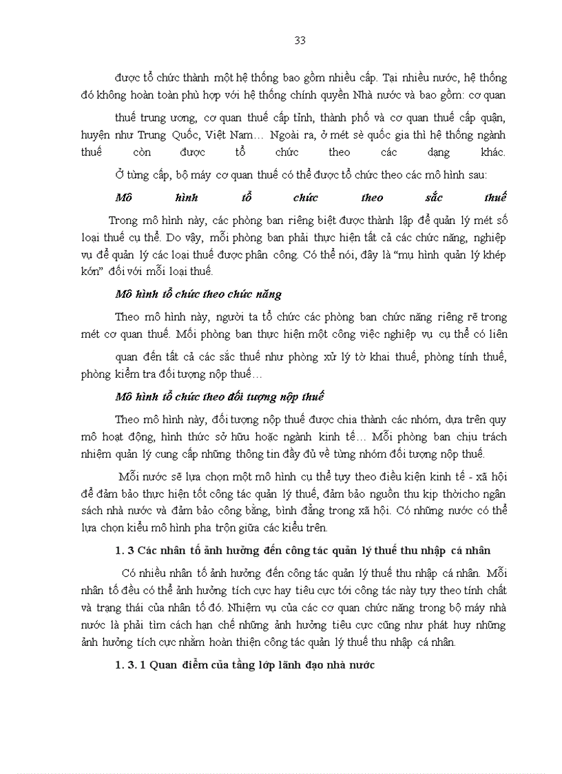 image for page Hoàn thiện công tác quản lý thuế thu nhập cá nhân ở Việt Nam hiện nay