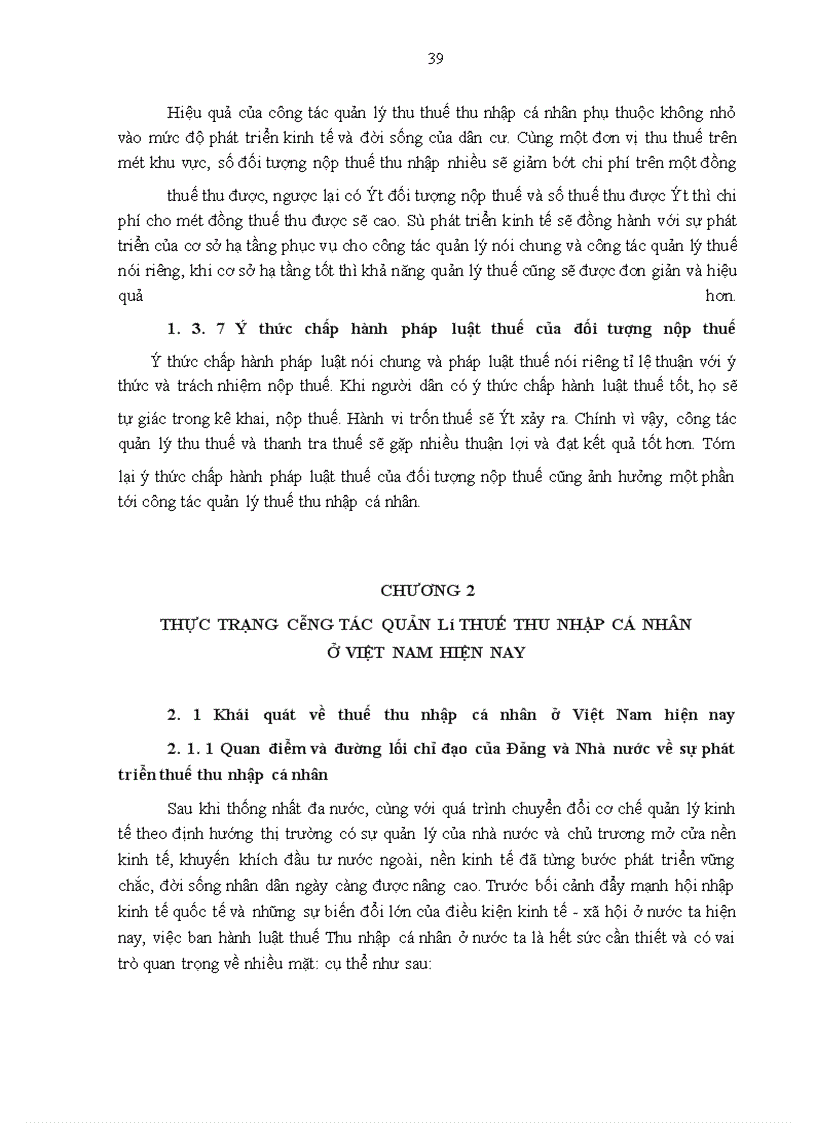 image for page Hoàn thiện công tác quản lý thuế thu nhập cá nhân ở Việt Nam hiện nay