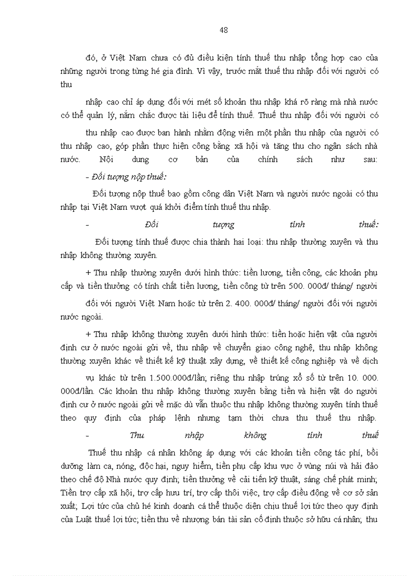 image for page Hoàn thiện công tác quản lý thuế thu nhập cá nhân ở Việt Nam hiện nay