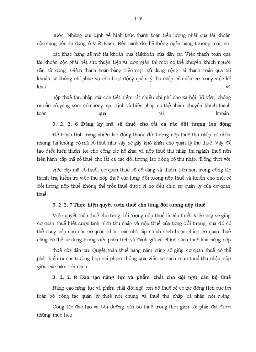 image for page Hoàn thiện công tác quản lý thuế thu nhập cá nhân ở Việt Nam hiện nay