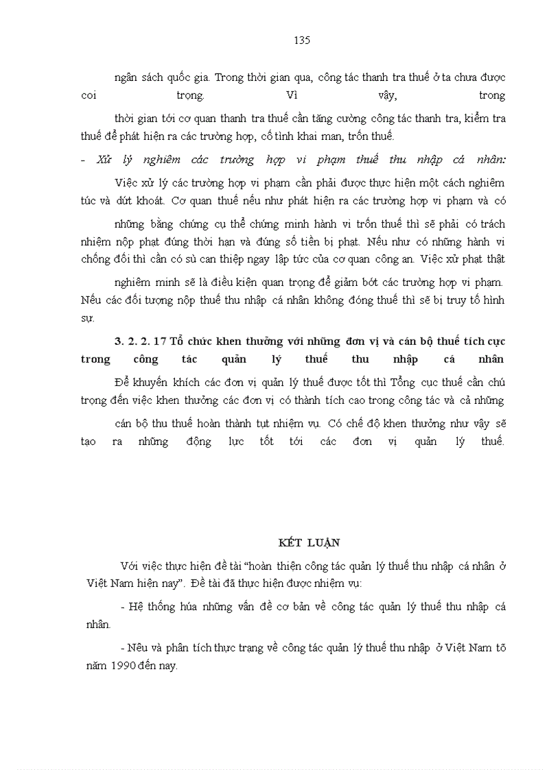 image for page Hoàn thiện công tác quản lý thuế thu nhập cá nhân ở Việt Nam hiện nay