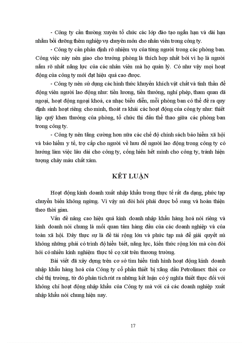 image for page Phân tích hiệu quả kinh doanh nhập khẩu hàng hoá của Công ty cổ phần thiết bị xăng dầu Petrolimex