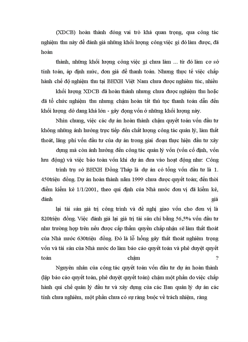 image for page Hoàn thiện quản lý vốn đầu tư Xây dựng cơ bản của Bảo hiểm xã hội Việt Nam