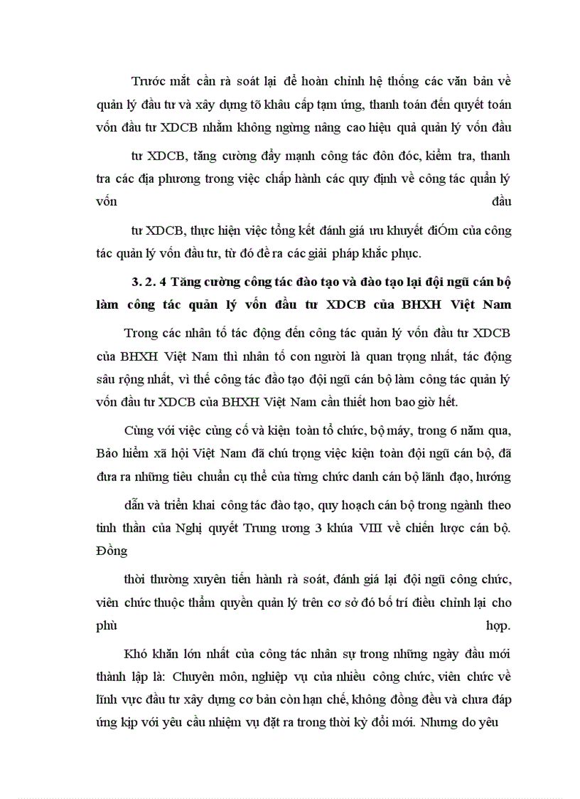 image for page Hoàn thiện quản lý vốn đầu tư Xây dựng cơ bản của Bảo hiểm xã hội Việt Nam