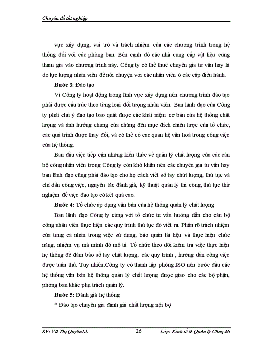 image for page Giải pháp hoàn thiện việc áp dụng hệ thống quản lý chất lượng ISO 9001:2000 tại Công ty Cổ phần Xây dựng Công nghiệp
