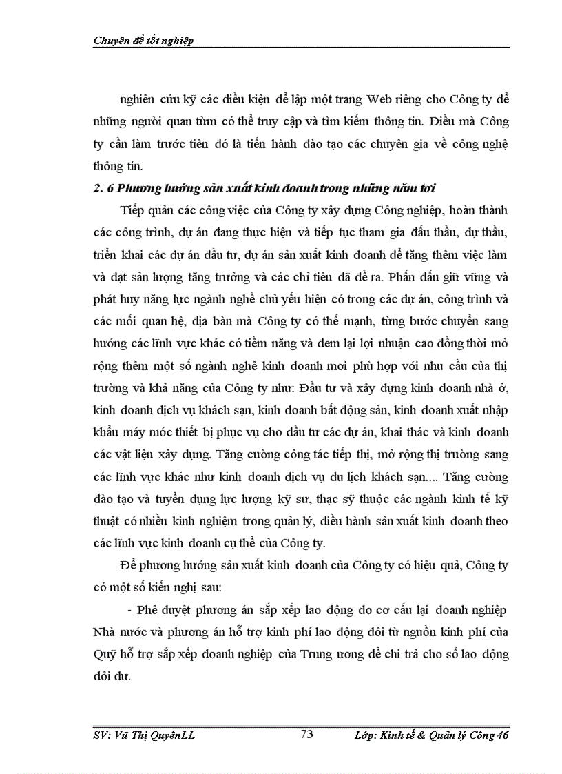 image for page Giải pháp hoàn thiện việc áp dụng hệ thống quản lý chất lượng ISO 9001:2000 tại Công ty Cổ phần Xây dựng Công nghiệp