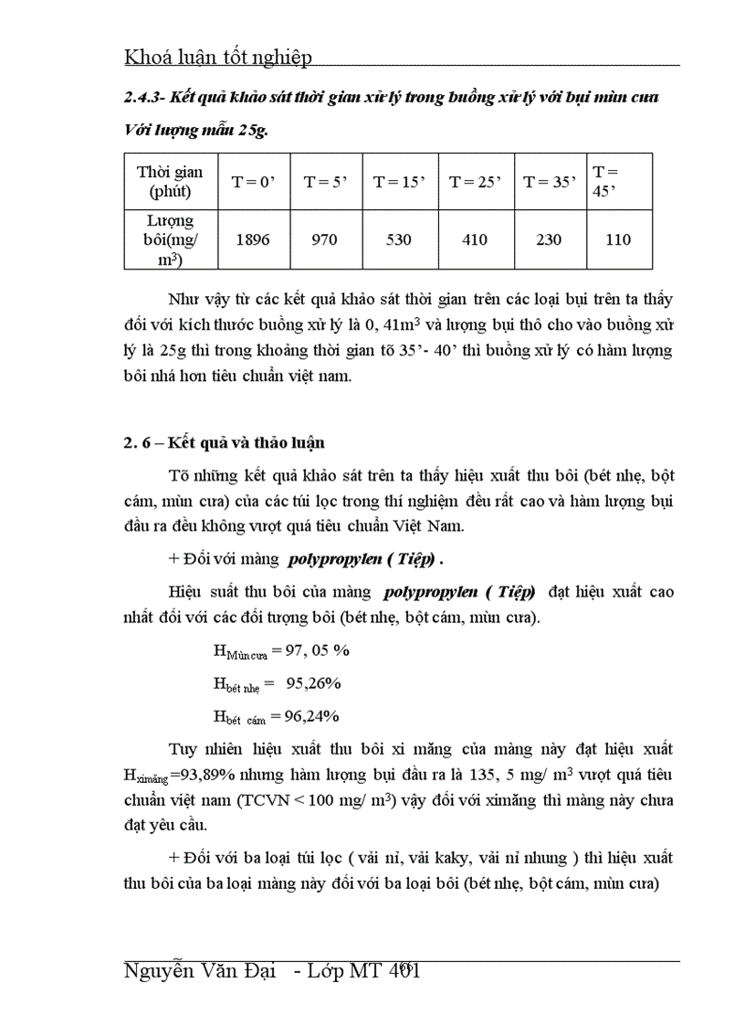 image for page Tách bụi, làm sạch khí bằng xiclon và túi lọc.