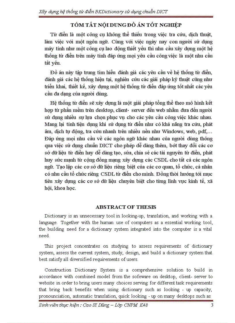 image for page Xây dựng hệ thống từ điển BKDictionary sử dụng chuẩn DICT