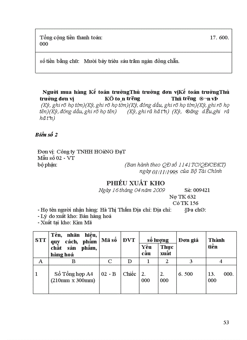 image for page Tổ chức công tác kế toán bán hàng và xác định kết quả bán hàng ở Công ty TNHH đầu tư và phỏt triển cụng nghệ HOÀNG ĐẠT