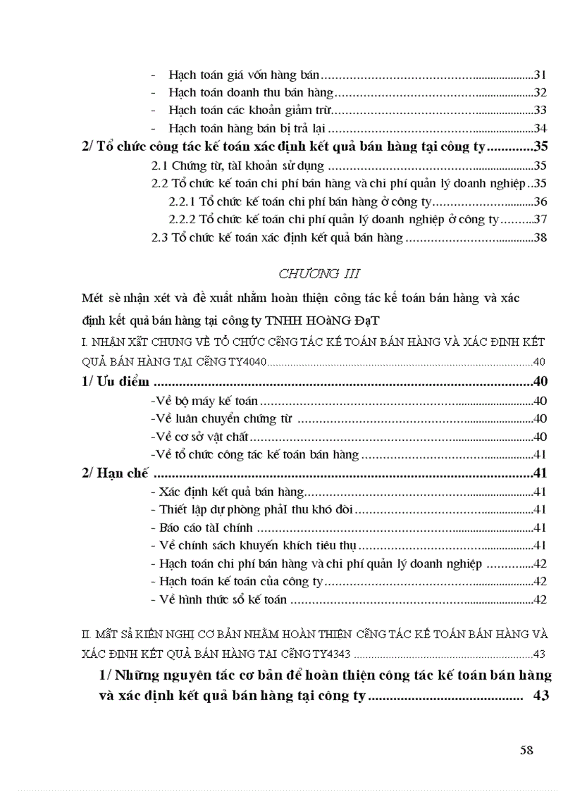image for page Tổ chức công tác kế toán bán hàng và xác định kết quả bán hàng ở Công ty TNHH đầu tư và phỏt triển cụng nghệ HOÀNG ĐẠT
