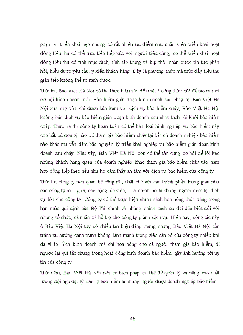image for page Bảo hiểm gián đoạn kinh doanh tại Bảo Việt Hà Nội giai đoạn 1998 - 2001
