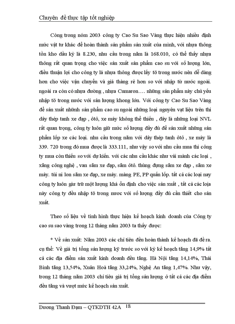 image for page Hiệu quả kinh doanh và các giải pháp nâng cao hiệu qủa kinh doanh tại công ty Cao su Sao vàng