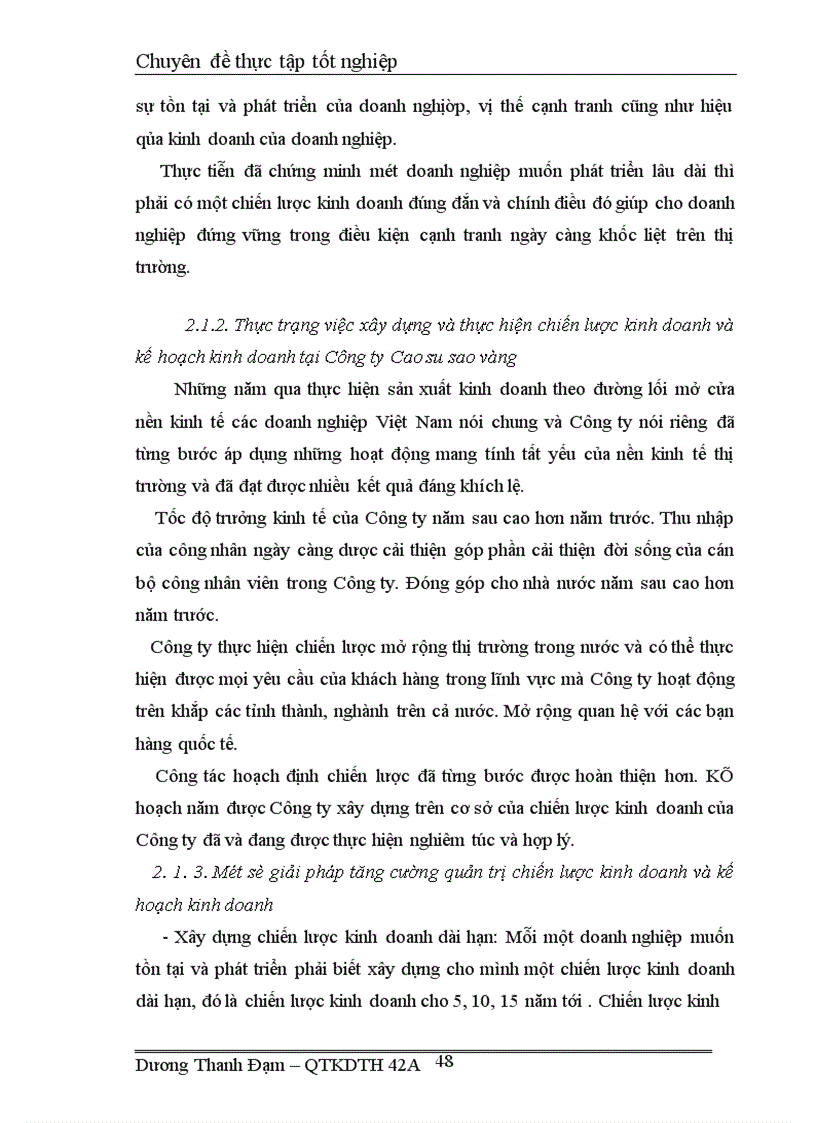 image for page Hiệu quả kinh doanh và các giải pháp nâng cao hiệu qủa kinh doanh tại công ty Cao su Sao vàng