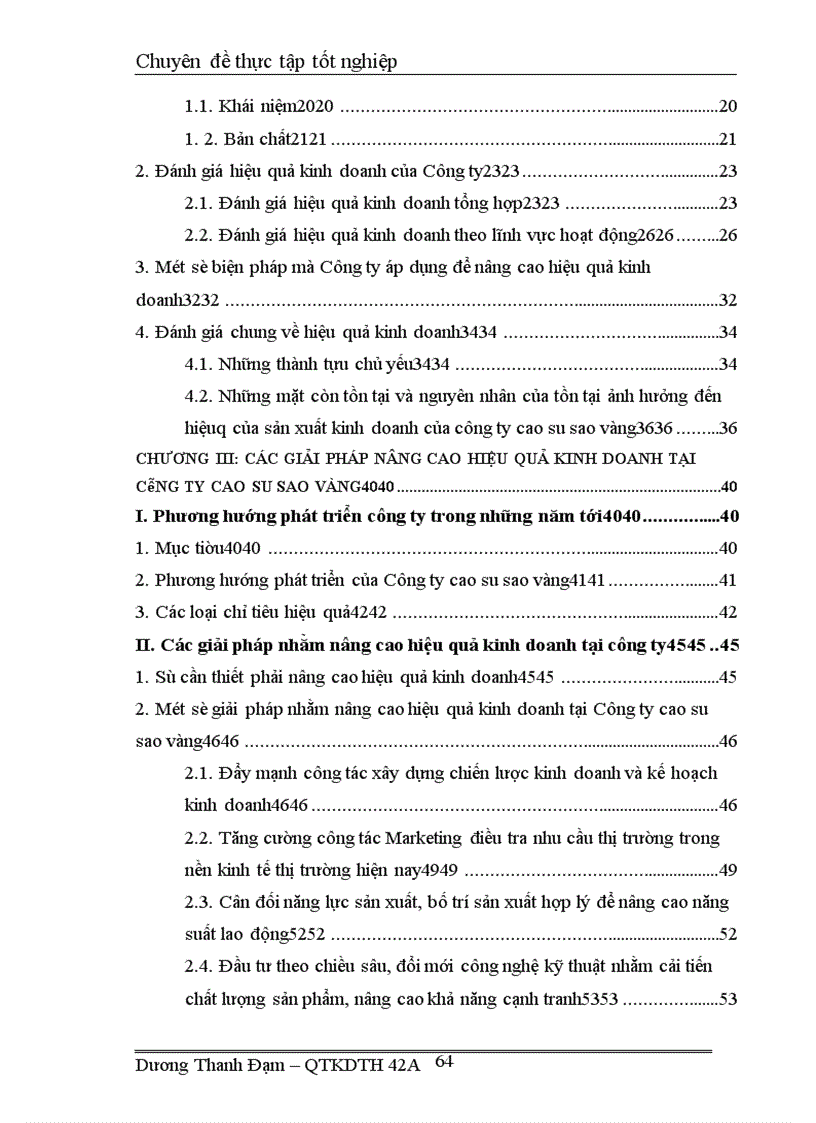 image for page Hiệu quả kinh doanh và các giải pháp nâng cao hiệu qủa kinh doanh tại công ty Cao su Sao vàng