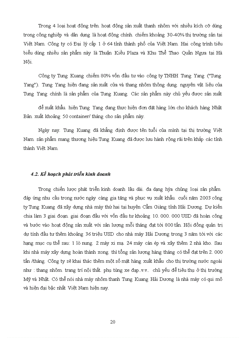 image for page Bản cáo bạch Công ty Cổ phần Công Nghiệp Tung Kuang