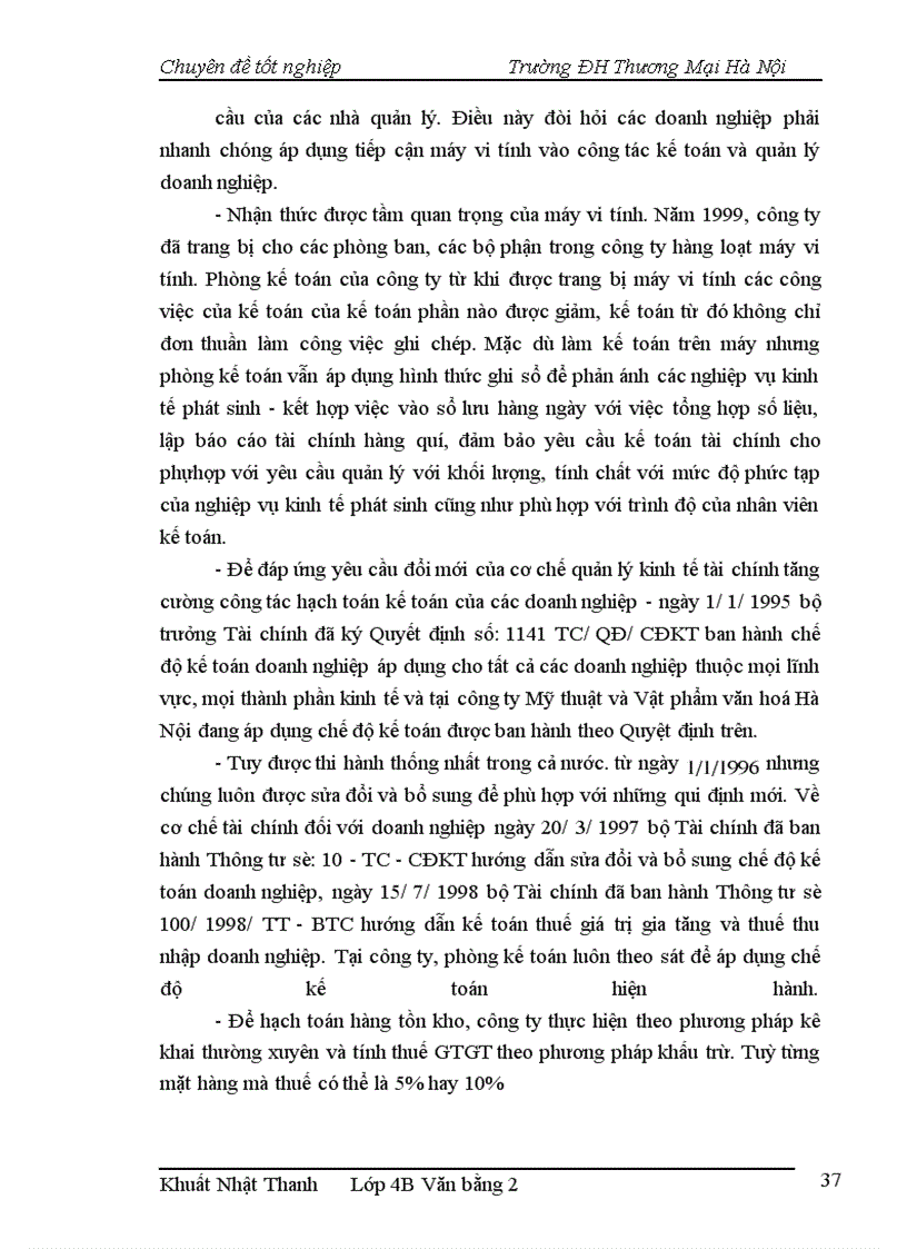image for page Hoàn thiện kế toán nghiệp vụ tiêu thụ hàng hoá và thành phẩm tại công ty TNHH Sao Thuỷ Tinh