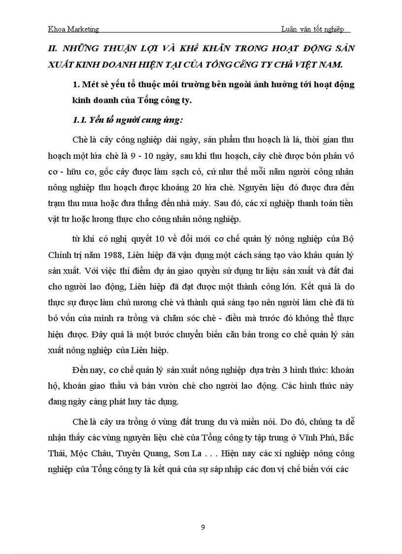 image for page Một số biện pháp nhằm tăng thị phần trong nước của Tổng công ty chè Việt Nam