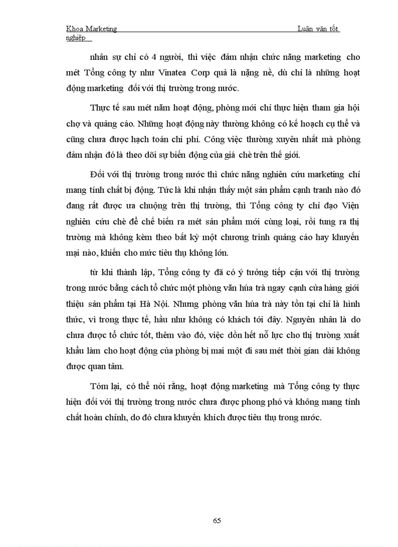 image for page Một số biện pháp nhằm tăng thị phần trong nước của Tổng công ty chè Việt Nam