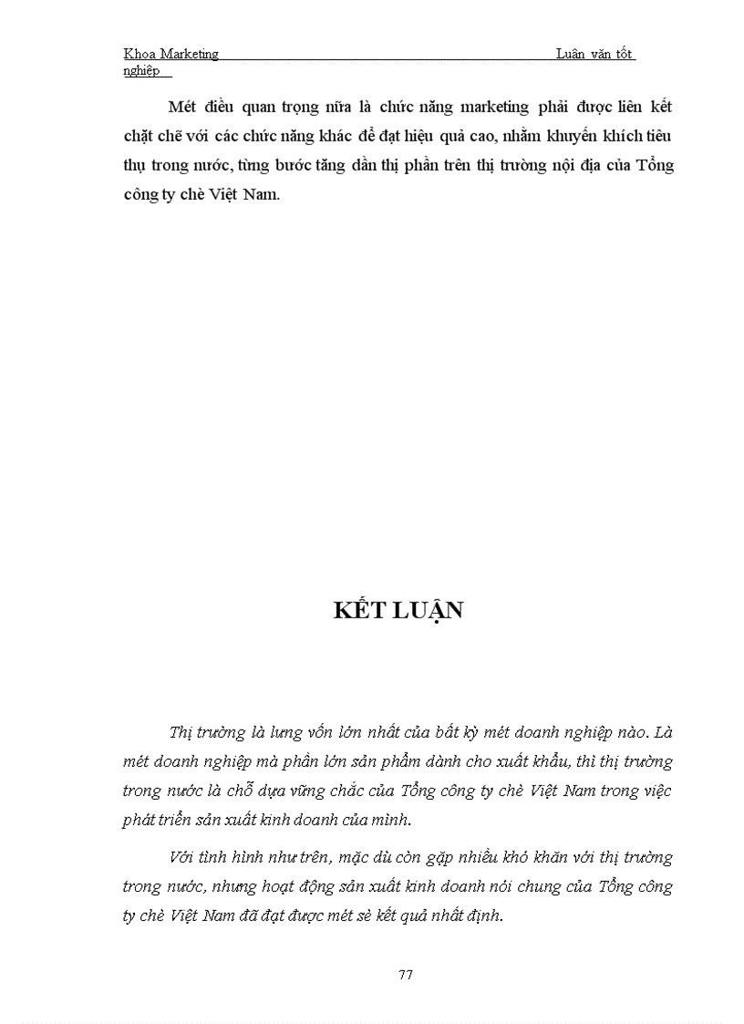 image for page Một số biện pháp nhằm tăng thị phần trong nước của Tổng công ty chè Việt Nam