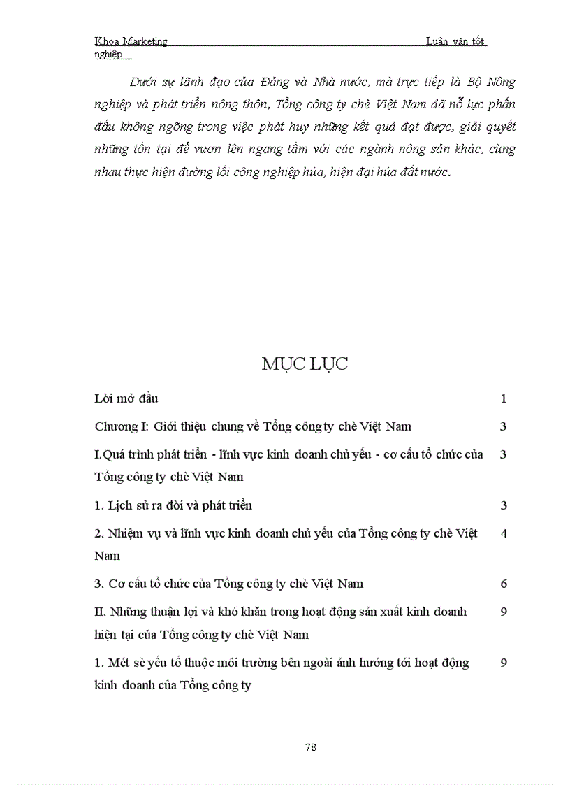 image for page Một số biện pháp nhằm tăng thị phần trong nước của Tổng công ty chè Việt Nam