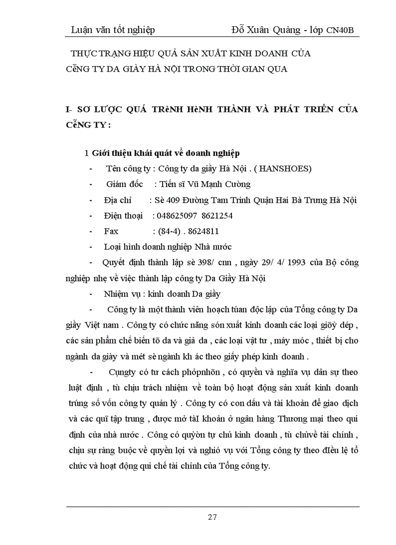image for page Một số giải pháp nhằm nâng cao hiệu quả sản xuất kinh doanh tại Công ty Da Giầy Hà Nội