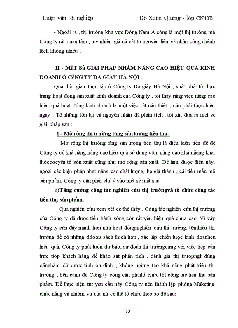 image for page Một số giải pháp nhằm nâng cao hiệu quả sản xuất kinh doanh tại Công ty Da Giầy Hà Nội